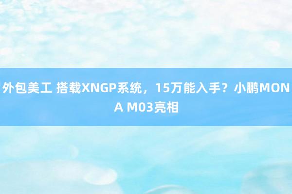 外包美工 搭载XNGP系统，15万能入手？小鹏MONA M03亮相